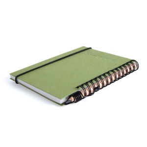 CARNET A6 SANS CRAYON CLIP ONE(+Pas de marquage sur le crayon - marquage à chaud 1 couleur ou en creux sur la couverture recto du carnet) 12