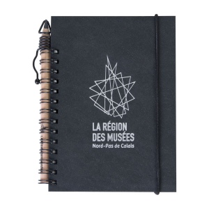 CARNET A6 SANS CRAYON CLIP ONE(+Pas de marquage sur le crayon - marquage à chaud 1 couleur ou en creux sur la couverture recto du carnet) 14