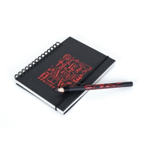 CARNET A6 SANS CRAYON CLIP ONE(+Pas de marquage sur le crayon - marquage à chaud 1 couleur ou en creux sur la couverture recto du carnet) 17