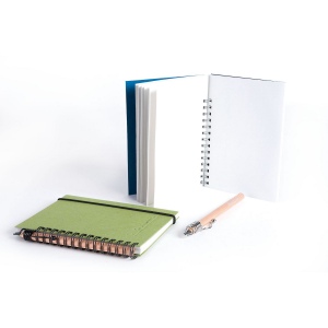 CARNET A6 SANS CRAYON CLIP ONE(+Pas de marquage sur le crayon - marquage à chaud 1 couleur ou en creux sur la couverture recto du carnet) 5