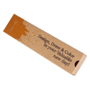 ETUI-FOURREAU KRAFT 1 CRAYON(+Quadri recto sur le dessus du fourreau) 9