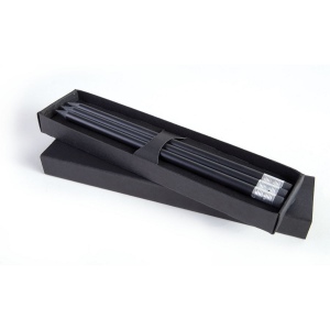 ETUI-FOURREAU BLACK 3 CRAYONS(+Marquage à chaud 1 couleur) 13
