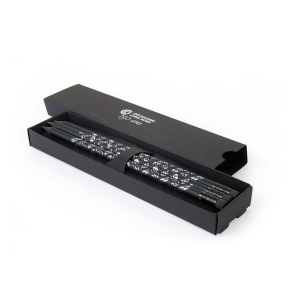 ETUI-FOURREAU BLACK 3 CRAYONS(+Marquage à chaud 1 couleur) 17