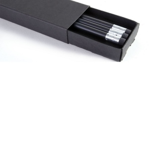 ETUI-FOURREAU BLACK 3 CRAYONS(+Marquage à chaud 1 couleur) 18