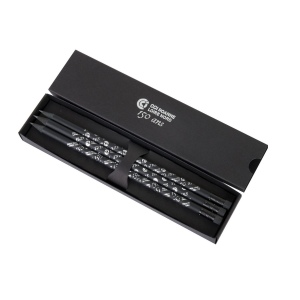 ETUI-FOURREAU BLACK 3 CRAYONS(+Marquage à chaud 1 couleur) 4