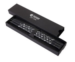 ETUI-FOURREAU BLACK 3 CRAYONS(+Marquage à chaud 1 couleur) 6