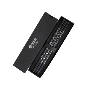 ETUI-FOURREAU BLACK 3 CRAYONS(+Marquage à chaud 1 couleur) 8