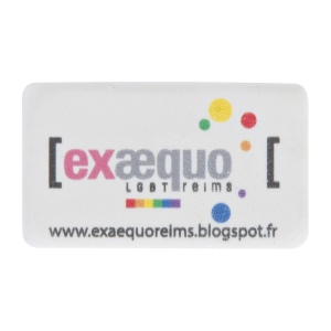 GOMME RECTANGULAIRE PM(+Quadri recto-verso 2,1 x 3,7 cm) 9