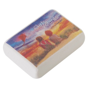GOMME RECTANGULAIRE GM(+Quadri recto-verso 2,8 x 4,2 cm) 14