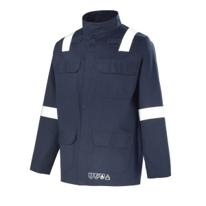 Veste avec bandes retro-reflechissantes access