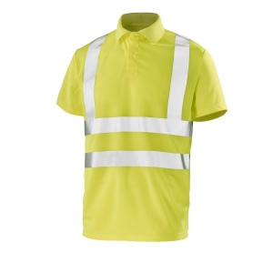 Polo manches courtes fluo base 2 2