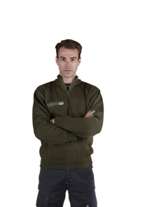 Pull col montant zippé - Newind Premium