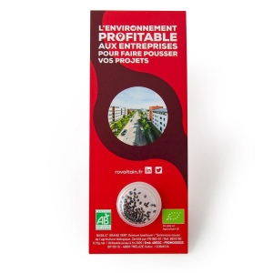 MARQUE PAGE CAPSULE DE GRAINES