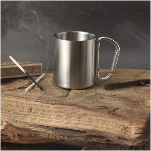 Mug isolant Alpes avec mousqueton 200ml 8