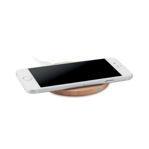 Chargeur sans fil en bambou - RUNDO 5