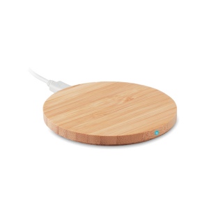 Chargeur sans fil en bambou - RUNDO 2