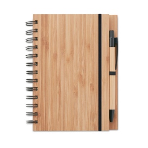 Carnet et stylo en bambou - BAMBLOC 2