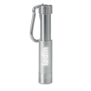Porte-clés LED en alu /ABS - POP LIGHT 2