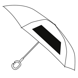 Parapluie canne automatique FLIPPED 37