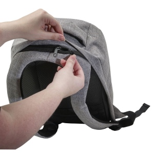 Sac à dos porte-ordinateur antivol en polyester Cruz 9
