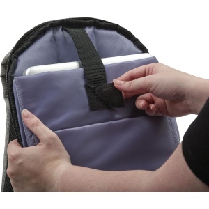 Sac à dos porte-ordinateur antivol en polyester Cruz 12