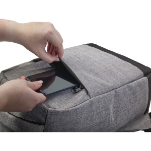 Sac à dos porte-ordinateur antivol en polyester Cruz 13