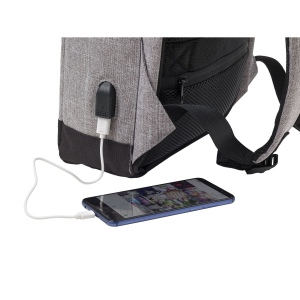 Sac à dos porte-ordinateur antivol en polyester Cruz 14