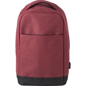 Sac à dos porte-ordinateur antivol en polyester Cruz 5