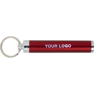 Porte-clés torche en métal Zola