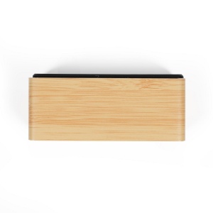 Horloge digitale aspect bois 2