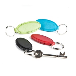 Porte-clé ovale en PU