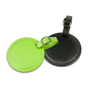Etiquette sac de golf ronde en PU