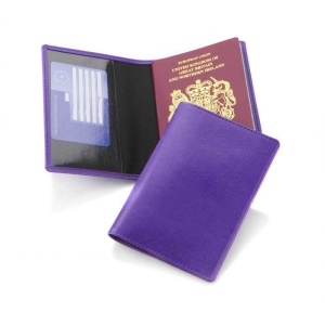 Protège passeport en PU