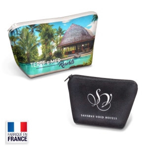 Petite trousse / portemonnaie 150x85 mm en velours