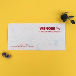 Enveloppe papier graines