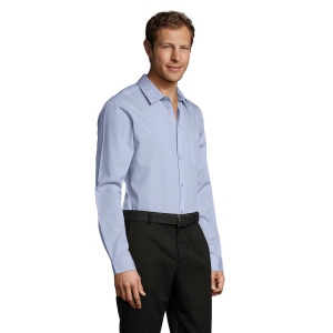 Chemise homme popeline manches longues - BALTIMORE FIT 24