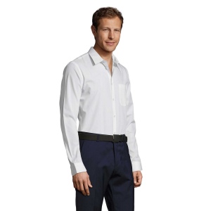 Chemise homme popeline manches longues - BALTIMORE FIT 25