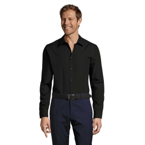Chemise homme popeline manches longues - BALTIMORE FIT 2