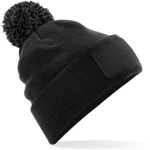 Bonnet à pompon patch Snowstar® 9