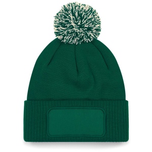 Bonnet à pompon patch Snowstar® 3