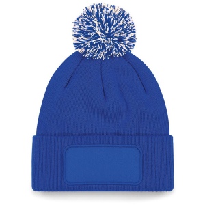 Bonnet à pompon patch Snowstar® 4