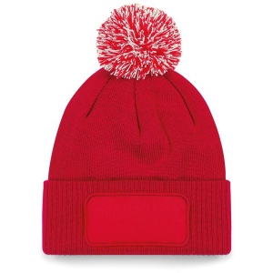 Bonnet à pompon patch Snowstar® 6