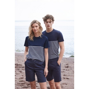 T-shirt breton à manches courtes 8