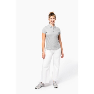 Polo jersey manches courtes femme 17