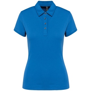 Polo jersey manches courtes femme 11