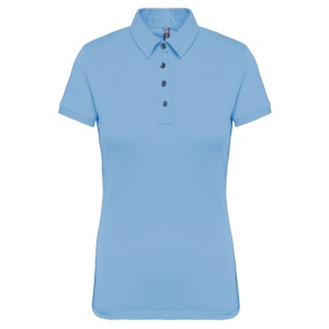 Polo jersey manches courtes femme 9