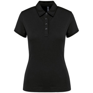 Polo jersey manches courtes femme 3
