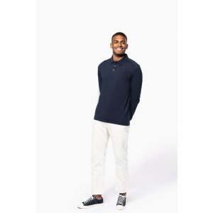 Polo jersey manches longues homme 9