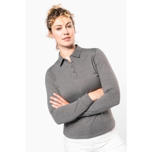 Polo jersey manches longues femme 8