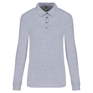 Polo jersey manches longues femme 5